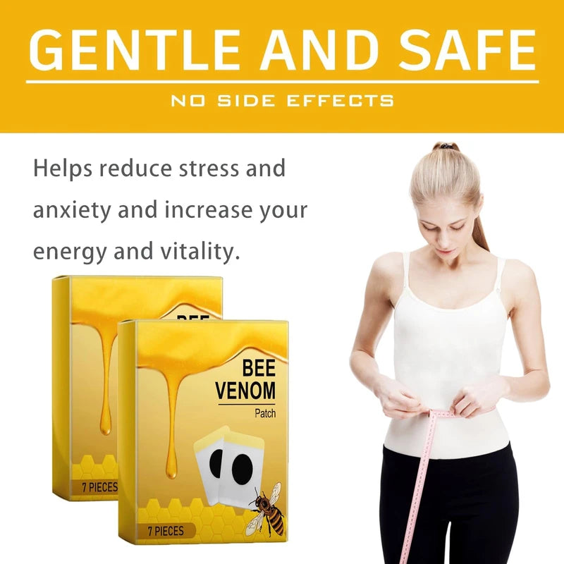 Cvreoz Bee Venom Patch, Bee Venom Patch, Bostore Bee Venom Lymphatic Drainage Patch, Bostore Bee Venom Patch, Bee Venom Patches(2Packs)