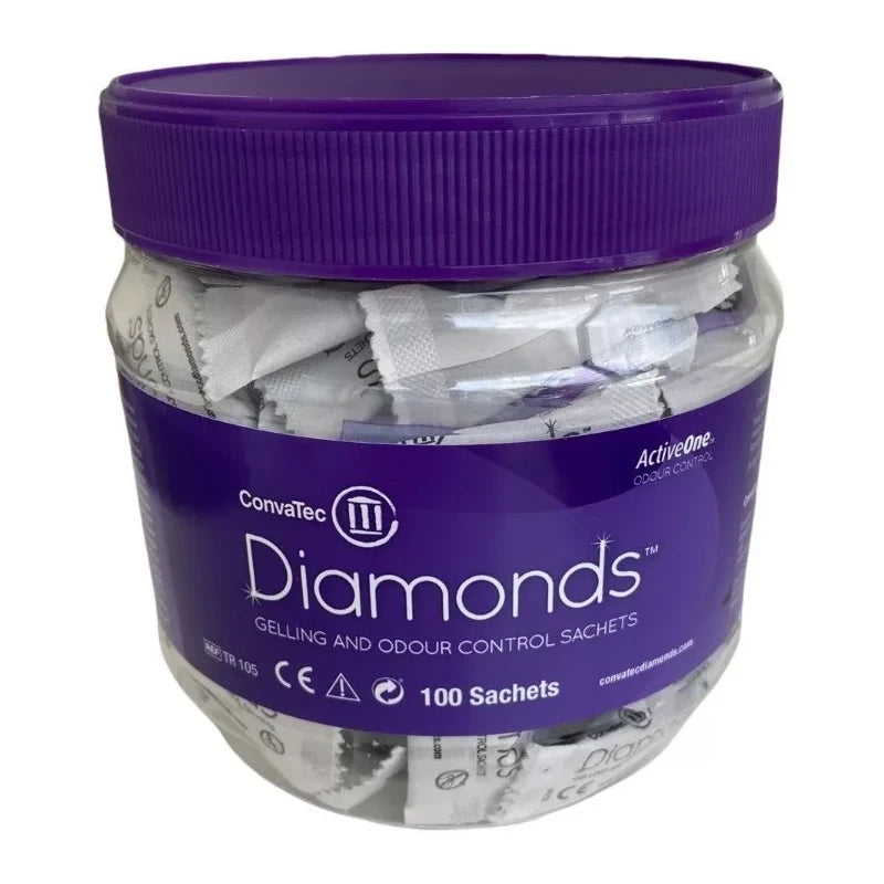 Convatec Diamonds Gelificante Antiolor C/100pzas Convatec Ref.420791