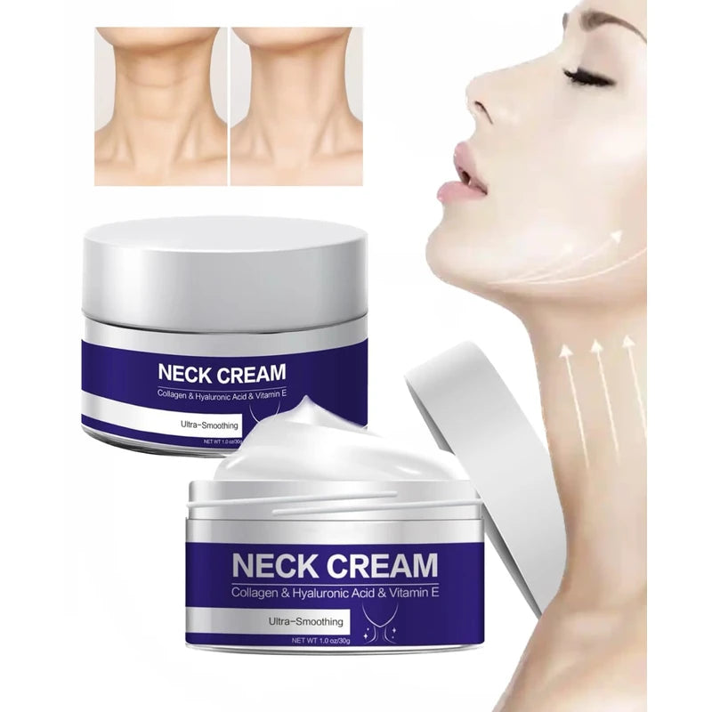 Tighten & Lift Firming Neck Cream, Uoohe Neck Cream, Anti-Aging Neck Cream For Women, Anti Wrinkle Moisturizing Neck Cream For Women(2PC)