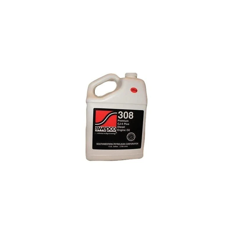 Swepco 308 15w40 Premium CJ-4 Plus Diesel Engine Oil Gal.