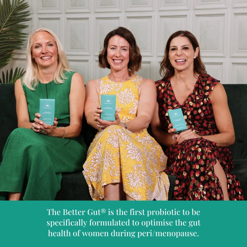 The Better Gut Probiotic for Women 35+,30 Day Supply 50 Billion CFU,6 Strain Blend,Supports Gut Health,Mood,Sleep,Bone Density,Perimenopause and Menopause Support,No Refrigeration,Vegan & Gluten-Free