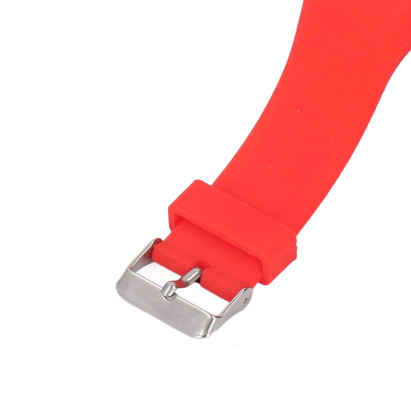 Children Digital Watch Alarm 50M Waterproof Shockproof Drop Resistant Child Digital Sport Outdoor Watch for Daily Use Red