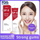 NASHUDA SP-8 [Triple Whitening]Probiotic Whitening Toothpaste, Oral Health Management,Enhanced Formula Balances Toothpaste Coffee Daily - Specification: 3PC