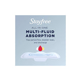 Stayfree Ultra Thin Regular Pads with Wings For Women, Reliable Protection and Absorbency of Feminine Moisture, Leaks and Periods, 36 count