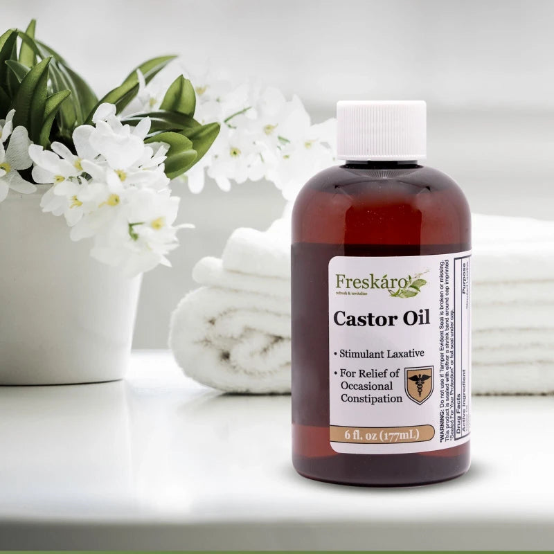 Castor Oil 100% Pure Boost Hair Growth , Immune System Booster, Oral Solution