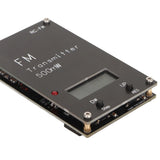 2000M FM Transmitter Professional Long Range 76‑108Mhz 0.5W 500mW Stereo Transmitter Module with Digital LCD Display