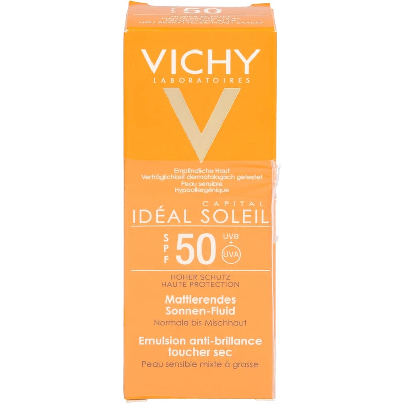 VICHY Idéal Soleil SPF 50 Fluid, 50 ml Solution