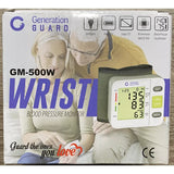 GM Generation Guard GM-500W Clinical Wrist Blood Pressure Monitor Digital LCD
