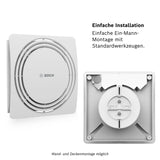Bosch 1900 DH W100 Quiet Bathroom Fan with Humidity Sensor