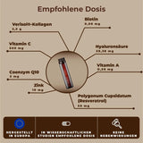 Verisol® Collagen | Collagen Joints + Skin | Hyaluronic Acid Drinking Ampoules | Pleasant Tasting Collagen Drinking Ampoules | Maximum Absorption | Gluten Free Verisol Collagen Peptides