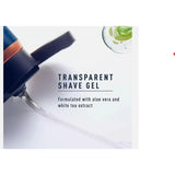King C. Transparent Shave Gel 150ml, Pack of 2 – Achieve Precision and Control with This Clear, Hydrating Shave Gel for a Smooth, Comfortable Shaving Experience Every Time