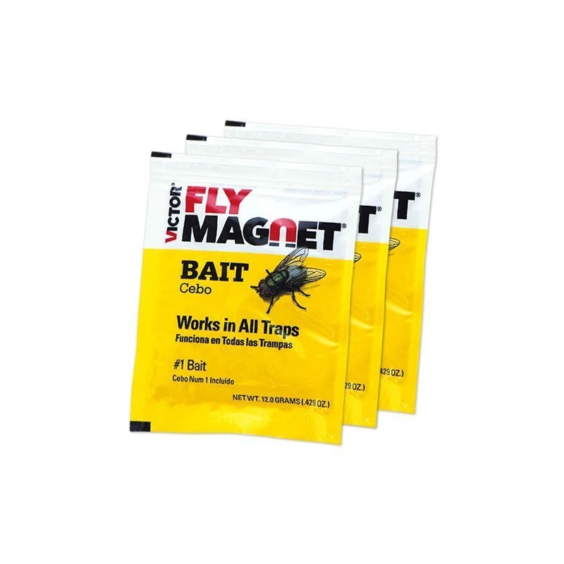 Fly Magnetic Bait Attractant, Special Attractant, 1 Pack (0.4 oz (12 g) x 3 Packs)