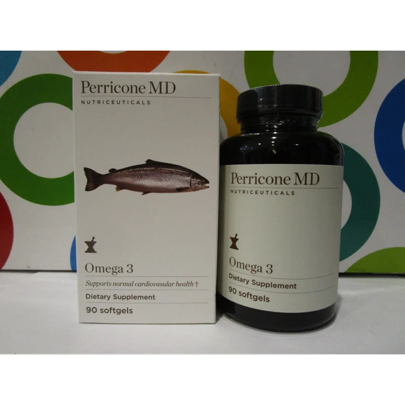 ~ PERRICONE MD ~ PERRICONE MD ~ OMEGA 3 DIETARY SUPPLEMENT ~ 90 SOFT GELS