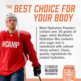 BioSteel Hydration Mix, Great Tasting Hydration with Zero Sugar, and No Artificial Flavours or Preservatives, Peach Mango Flavour, 100 Servings per Tub