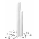 Cleret Dual Bladed Classic Bath Squeegee - All White