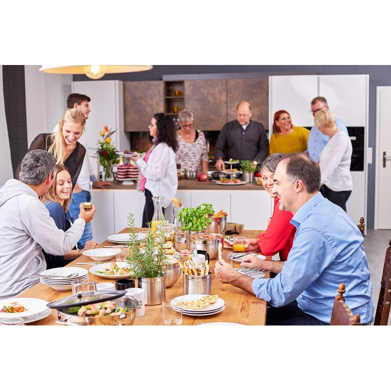 RÖSLE Egg Poacher, High Quality Egg Poacher for Gentle Cooking in Water Bath, Non-Stick ProSlide Coating 18/10 Stainless Steel, Dishwasher Safe