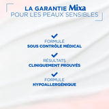 Mixa Expert Cica Repair Cream for Sensitive Skin - Repairs Long-Lasting Effect - Very Dry and Rough Skin - Face, Body, Hands - Hypoallergenic - 400ml