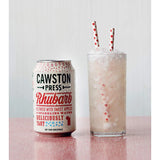 Cawston Press Sparkling Water, Rhubarb & Crisp Apple, 11 Fl Oz (Pack of 4)