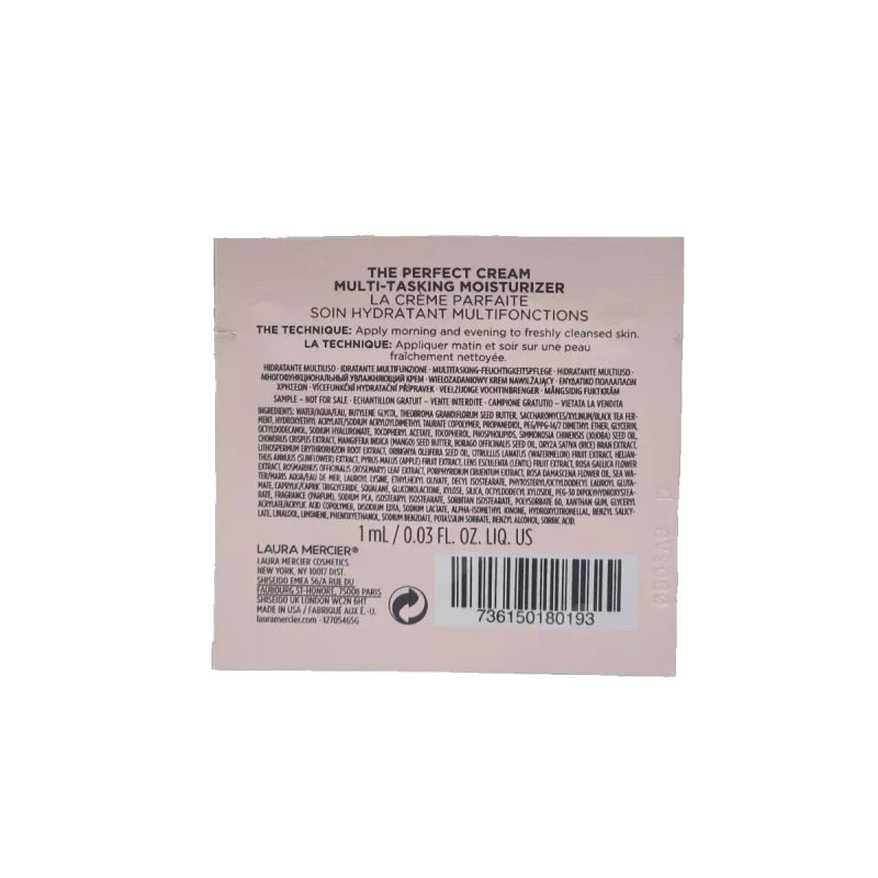 LAURA MERCIER THE PERFECT CREAM  MOISTURIZER (50 PACKETTES) 0.03 OZ