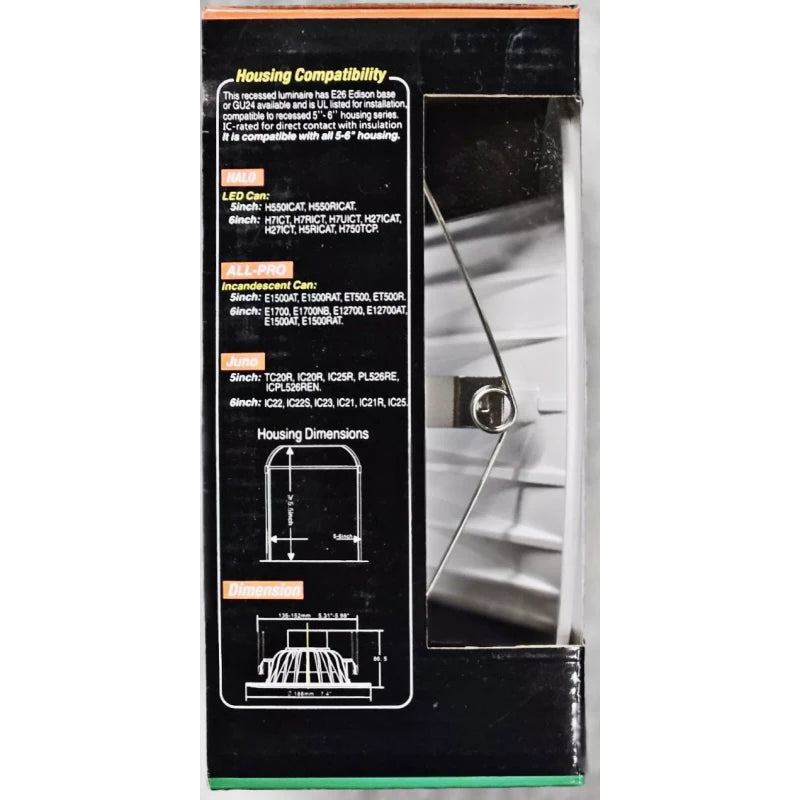 Commercial Electric Recessed LED Downlight LED 5"-6" dimmable Bramd NEW HIGH quality