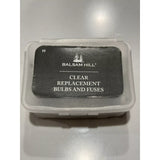 BALSAM HILL CLEAR Incandescent Bulbs (NOT LED) - 35 Count, no master, no fuses