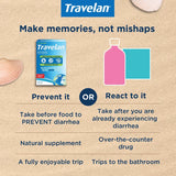 Travelan Anti Diarrhea Pills Help Prevent Traveler's Diarrhea Before It Starts, Clinically Proven, Travel Medicine, Drug-Free Colostrum, Natural Digestive and Immune Support Supplement, 30 Count
