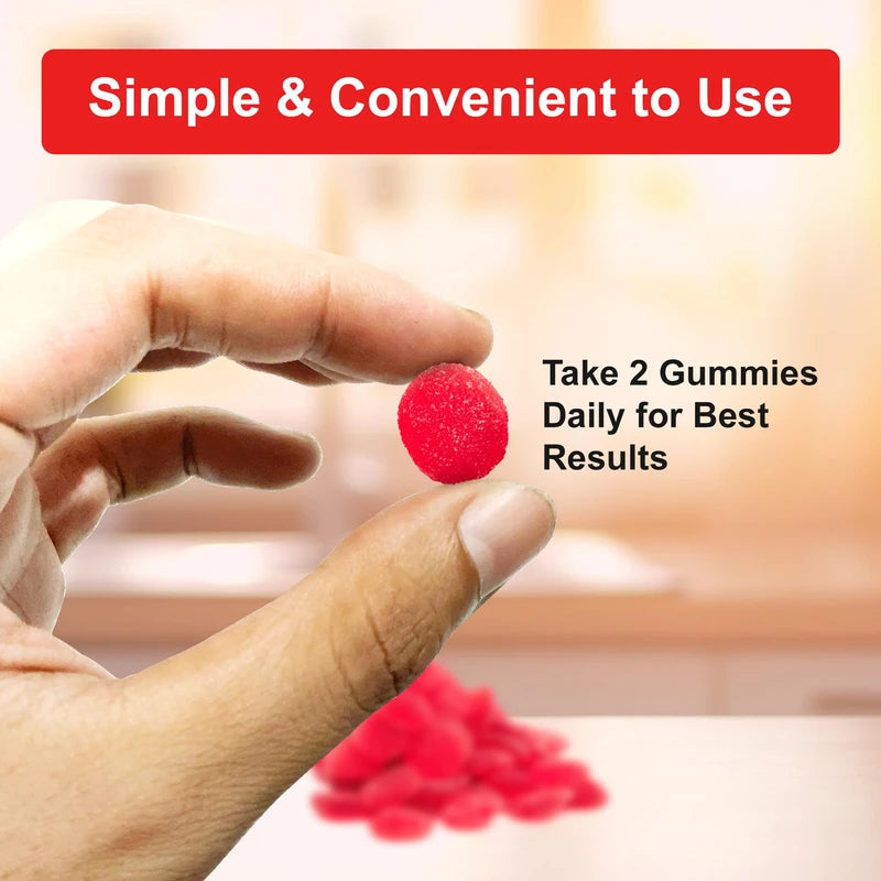 Circulation Sweets Beet Root Gummies - High Blood Pressure Supplements with S7, Beetroot & Pomegranate - Supports Circulation, Energy & Neuropathy Pain Relief - 60 Non-GMO Gummies