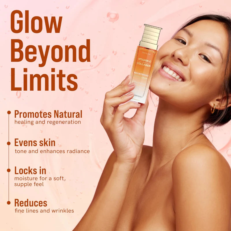 Facial Serum-Vitamin C & Collagen Brightening Facial Serum