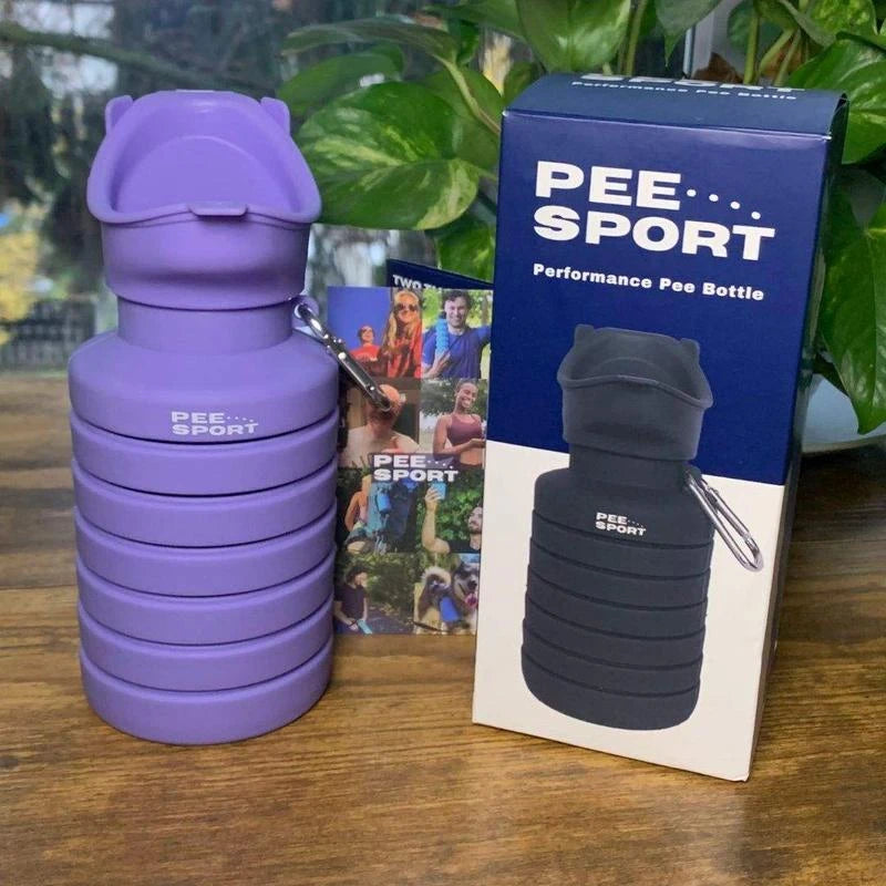 PeeSport Adventure Pee Bottle for Men and Women - Color: Lavender