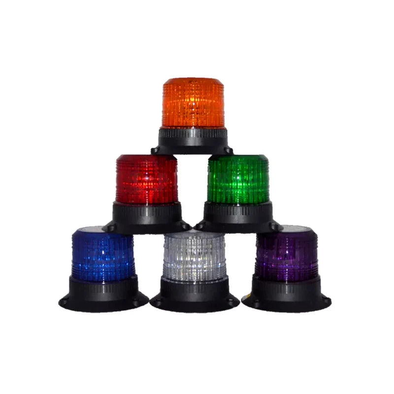 ESAFETY LIGHTS LLC B2L120 110V 120V CLEAR LED NON-FLASHING STEADY-ON WARNING LIGHT MEDIUM BEACON