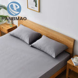 PANBMAO Grounding Sheet Earthing UK Grounding Cord, Grounding Fitted Sheet Pure Silver Fiber and Cotton (Gray, Single - 90x190x35cm)