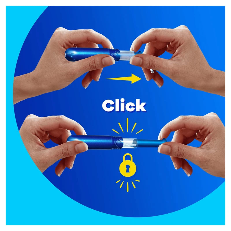 Tampax Compak Pearl Tampons, Regular With Applicator, 16 Tampons (16 x 1 Packs), Leak Protection And Discretion