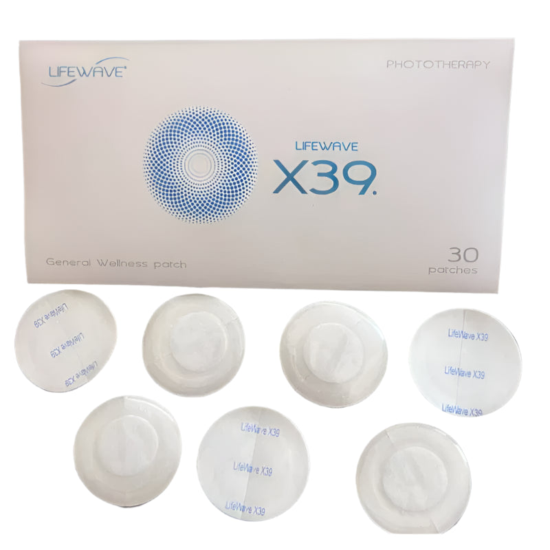 LIFEWAVE X39 Patches - Week Supply,  7 Patches - General Wellness, Phototherapy.