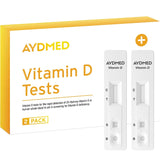 2 x AYDMED Vitamin D Tests | Vitamin D Test Kit for Home Self-Test Blood Screening of Vitamin D Deficiency | Vitamin D Test | Results in 10 Minutes | Expert Accuracy | CE Certified