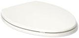 KOHLER K-4774-47 Brevia Elongated Toilet Seatwith Quick-Release Hinges and Quick-Attach Hardware for Easy Clean in Biscuit