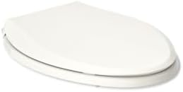 KOHLER 4636-RL-96 Cachet ReadyLatch Quiet Close Elongated Toilet Seat, Soft Close Lid, Compatible with Elongated Toilets, Biscuit
