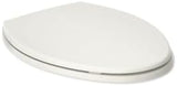 KOHLER K-4774-47 Brevia Elongated Toilet Seatwith Quick-Release Hinges and Quick-Attach Hardware for Easy Clean in Almond