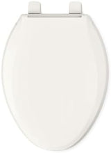 KOHLER 4636-RL-96 Cachet ReadyLatch Quiet Close Elongated Toilet Seat, Soft Close Lid, Compatible with Elongated Toilets, Biscuit