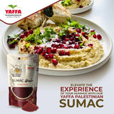 Yaffa Premium Ground Palestinian Sumac Spice Powder – 250g (Pack of 2) - Enhance Your Dishes with Traditional Flavours - Perfect for Cooking, Sprinkling or Just as a Herb to add That Tangy Taste