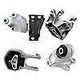 4Pcs Engine Mounts and Trans Mount Set 68157409AA for Dodge