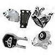 4Pcs Engine Mounts and Trans Mount Set 68157409AA for Dodge