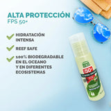 Maya Solar Bloqueador Solar 100% Biodegradable SPF 50+ 75 ml para Viajes