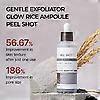 Peel Shot Glow Rice Ampoule Duo White rice ampoule+Black rice ampoule Soft Exfoliating Face and Body Scrub Dead Skin Cells, Blackheads Remover for All