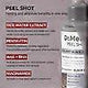 Peel Shot Glow Rice Ampoule Duo White rice ampoule+Black rice ampoule Soft Exfoliating Face and Body Scrub Dead Skin Cells, Blackheads Remover for All