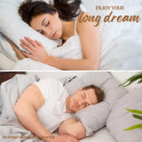 Keepaty Anti Snoring Chin Strap, Snoring Stopper Snoring Solution Flexible, Breathable, Anti Snoring Chin Strap, Helps Against Snoring Device for Snoring Reduction