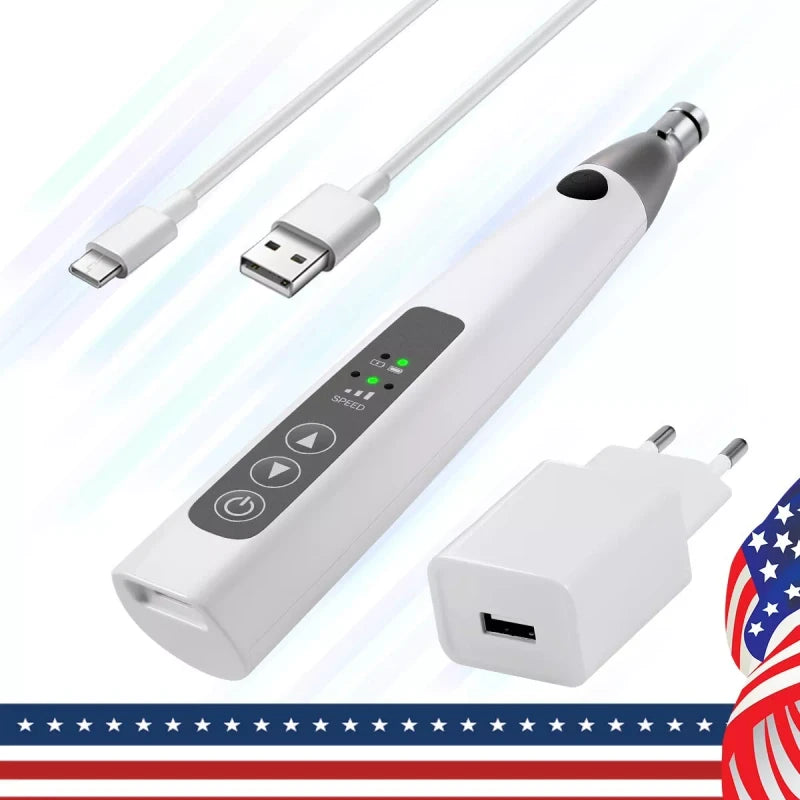 AZDENT Dental Cordless Hygiene Prophy Polishing Handpiece With 2Pcs Prophy Angles