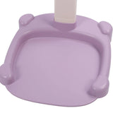 Baby Hug Bath Tower, Non Slip Toddler Shower Stand Support, Adjustable Baby Shower Stand, for Bathroom (Purple)