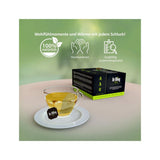 Dr. Ming Tea Set of 4, Green Tea with Lemongrass, Bitter Orange and Cardamon, 60 Tea Bags Packaging, 100% Natural