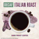 Starbucks VIA Instant Decaf Coffee Packets — Italian Roast — 100% Arabica — 1 box (7 packets)