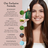 Hair Serum for Women & Men Boost Hair Growth & Prevent Hair Loss Treatment & Scalp Treatment - Vegan, Rosemary and Amla Hair Vitamins - Thickens & Strengthens - 1 Fl. Oz (Pack of 2)